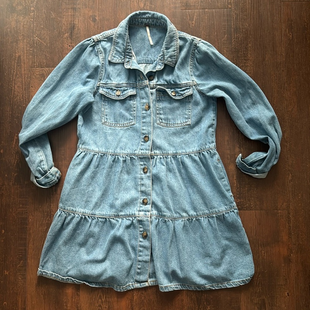 Free people denim dress